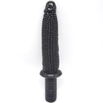 12.99 Inch Long Corn Shape Anal Plug G Spot Dildo With Handle, Waterproof Anal Dildo With Spiral Textures Adult Sex Toy For Women - Black