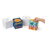 Decorate Your Own Coin Banks Set of 12 for Children Ages 3 and Up