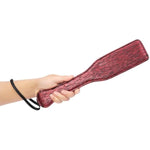 12.6In Spanking Paddle And 17.7In Bondage Flogger For Adult Bdsm Sex Toys Set