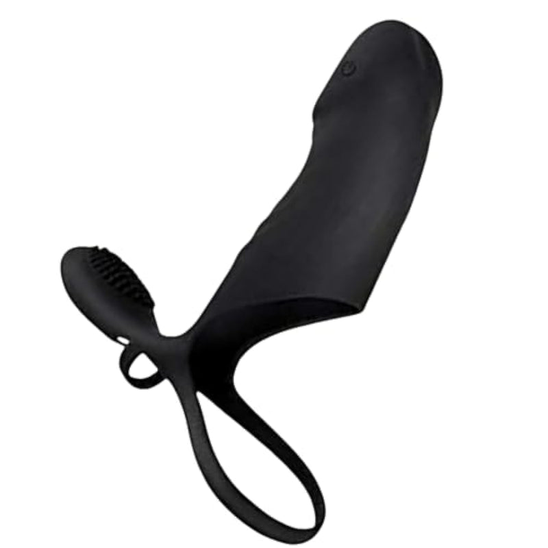 Silicone Vibrator Finger Sleeve Penis G-Spot Massager For Couple Women Sex Toys