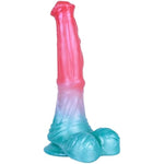 Simulated Silicone Horse Dildo 7.99? Long With Powerful Suction Cup Dildo Vaginal G-Spot Anal Stimulation Lifelike Animal Penis Adult Sex Toys For Beginners And Couples
