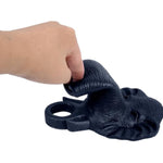 Silicone Penis Sleeve For Thicker And Harder Creative Elephant Cock Ring For Erection Enhancing Delay Ejaculation Male Sex Toys For Men Couple Play (Navy Blue)