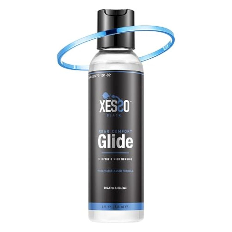 Anal Desensitizing Lube 4 Fl Oz, Water-Based Lubricant Rear Comfort Glide For Men, Women & Couples, Gently Numbing, Backdoor Relax Lubricant Gel, Made In Us, Discreet Packaging