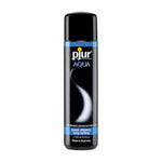Vibe Blue Ultrawave Clit Stimulator Lay On Vibrator & Pjur Aqua Water Based Personal Lubricant 3.4 Fl Oz - Female Sex Toys Bundle