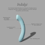 Delight Oil-Based Personal Lubricant, Desire Sensual Pleasure Oil And Indulge Double-Sided Vibrator