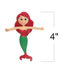 Bendable Mermaid Figures (Set Of 12) Bendable Toys For Kids, Mermaid Party Favors For Boys & Girls, Stress Relief Fidget Toys For Kids, Goodie Bag Stuffers, And Pinata Fillers