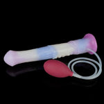 11.22'' Huge Horse Dildo, Lifelike Animal Ejaculating Dildo, Silicone Squirting Dildo With Suction Cup, Flexible Dildo Adult Sex Toy For Couples, Light Purple