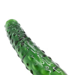 Cucumber Glass Dildo With Vac-U-Lock Adapter Crystal Butt Plug Fruit Anal Toys Glass Wand G-Spot Massager Adult Sex Toy For Sex Machine Auto Thrusting