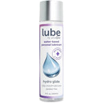 Hydrolube Personal Lubricant, Gentle, Non-Greasy, Water-Based Sex Toy Lube For Solo And Partner Play, Condom Friendly, 4 Fl Oz