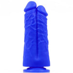 7.8 Inch Double Dildo, Big Thick Dildos For G Spot And Anal Stimulation With Strong Suction Cup, Huge Penis Anal Plug Adult Sex Toy For Women And Men (Blue)