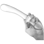 Curved 9 Inch Dual Ended Glass Dildo With Lube 1Oz | Double-Ended Dildo | Glass Dildos | Butt Plugs | G-Spot Massager