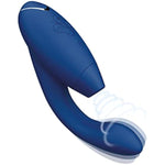 Duo 2 Clitoral Sucker Rabbit Vibrator Sex Toy | Clit Sucking Gspot Vibrating Stimulator | Clitoris Suction | Sexual Pleasure Device | Dildo | Adult Toys For Women | Dual Stimulator | Blue