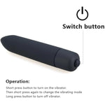 Small Anal Vibrator Soft Prostate Massager Mini Bullet Sex Toys For Women, Beginner Anal Plug Finger Vibrator Vaginal Nipple Clitorals Stimulator, G Spot Travel Vibrator Strong Adult Sex Toy