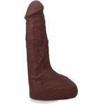 Doc Johnson The Realistic Dildo- Squirting 9.5 Inch ULTRAKSYN with Removable Vac-U-Lock Suction Cup - F-Machine and Harness Compatible - for Adults Only, Chocolate