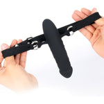 Bdsm Penis Mouth Gag, Double Sided Dildo Gag Strap On Sex Gag Bondage Restraints Adult Sex Toy