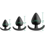 Silicone Anal Plug Trainer Kit Pack Of 3 Butt Plugs With Narrow Flared Base Vaginal Stimulation Prostate Massager For Men Women