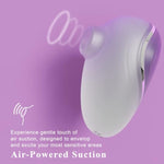 Sex Toys Vibrator Sucking - Clit Sucker Nipple Stimulation For Couples Oral, Small Vibrador Adult Rose Toy Suction, Sexual Pleasure Tools For Women, Clitoral Pump Vibrater Silent With 6 Pulse Patterns