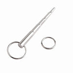 Stainless Steel Urethral Sound Catheter Dilator Urethra Training Stimulation Penis Plug Male Masturbation Sex Toys (B)