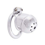 Penis Ring Virginity Lock Stainless Steel Chastity Belt Adult Game Sex Toy D740 (40Mm S Size)
