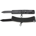 Padded Faux Leather Sex Cuffs, Bdsm Kits Bondage Restraints Toys Bondage Handcuffs Ankle Cuffs For Sex Games (Handcuffs, Black-3)