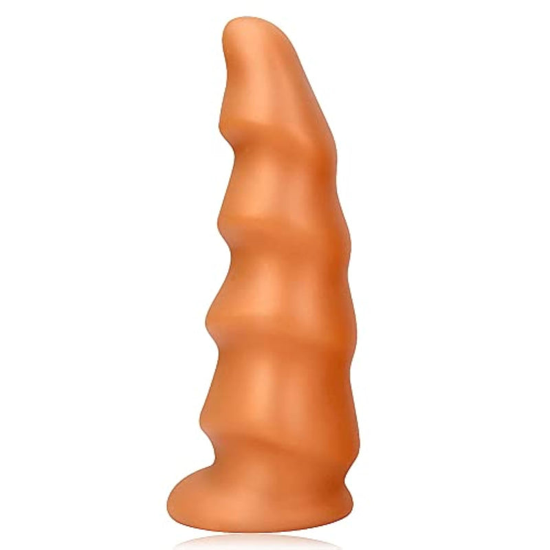 Liquid Silicone Anal Butt Plug Sex Toys Ultral Soft Anal Trainer Anal Plugs Flexible Anus Dilator Anal Plug Adult Sex Toys For Men Women Masturbation G-Spot Stimulator Butt Plugs Dildo (L)