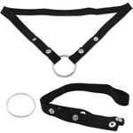 Male Anti-Off Chastity Cage Strap, Chastity Device Penis Cage Accessories, Adjustable Auxiliary Elasticity Belt With Scrotum Cock Rings, One Way Elastic Band, Sex Toys For Men Gay