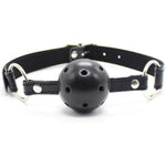 Ball Mouth Plug Gag Mouth Adjustable Lips Mouth Gag Mouth Ball Sm Ball Gag Sm Leather Bodnage Fetish Sex Toys For Beginners