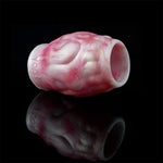 Hollow Male Penis Sleeve Silicone Penis Enlarger Sleeve Men Adult Sex Toy, Small Penis Sheath With Knot For Male Adult Toys, 3 Different Sizes (M)