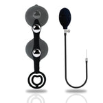 Inflatable Anal/Butt Plug Prostate Massager With Rolling Steel Ball Inside Lgbt Anus Vagina Dilator Expander For Erotic Games (Two Balls)