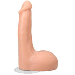 Doc Johnson Signature Series - The Flesh Mechanic - 7.5 Inch Realistic ULTRASKYN Dildo with Removeable Vac-U-Lock Suction Cup - F-Machine & Harness Compatible - for Adults Only, Vanilla