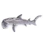 Giant Hammerhead Shark Plush Toy - Realistic 40In Long Grey Hammerhead Shark Stuffed Toys, Super Soft Ocean Sea Creatures Sharks Plush Toy Gift Collection For Kids