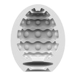 Masturbator Egg 3 Pack - Stroker For Male Masturbation, Portable Pleasure Sleeve, Super-Stretchy, No Lubricant Required, Disposable, Single-Use (Bubble)