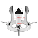 Stainless Steel Anal Expander Butt Stretcher Adjustable Butt Anal Plug Fist Play BDSM Sex Toys for Men Women