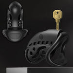 Electric Shock Male Cock Cage Chastity Device Set 9 E-Stim Intensities Chastity Lock With 3 Rings Penis Plug Remote Control Sm Bondage Adult Sex Toys For Men Penis Testicle Stimulation Exercise