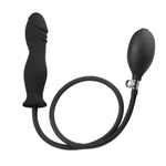 Silicone Inflatable Anal Plug Expandable Vestibule Dilator Female Masturbator Soft Inflatable Dildo Enema Training Butt Plugs Sex Toys Anal Pump Plug Adult Erotic Tools For Men Women Bedroom Bdsm Game