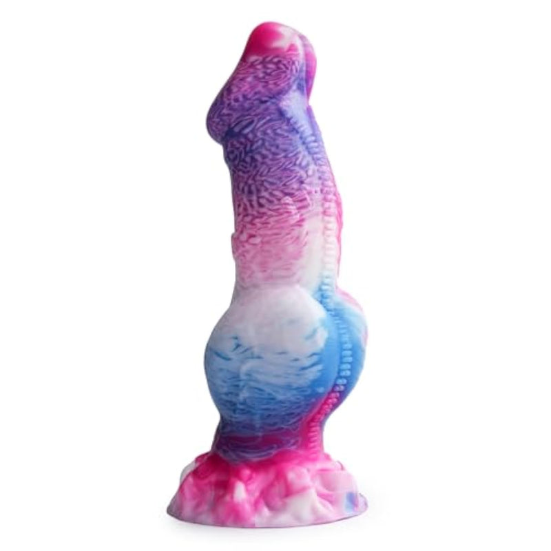 Monster Realistic Thick Dildo - 9.37" Big Knot With Strong Suction Cup, Huge Anal Silicone Dragon For Women, Soft Giant Prostate Massager Adult Sex Toys For Women Men