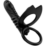 Strap On Dildo Double Penetration Cock Penis Ring Vibrator Anal Plug Men Adult Sex Toy