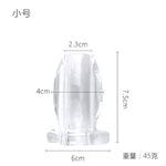 Hollow-Out Hollow-Out Washing Anus Anal Dilator Plug. Cosplay Soft G-Spot Vagina Stimulator Training Thrusting Orgasm Tease Masturbator Sex Toy For Women Female Men Male Unisex (Large)