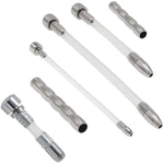 6 Pcs Urethra Trainer Set Chastity Lock Accessories Chastity Device Sex Toy Sound Urethral Plug Urethral Toy Urethral Masturbation Stick Catheter Sound Penis Plug Male Urethra Stimulation