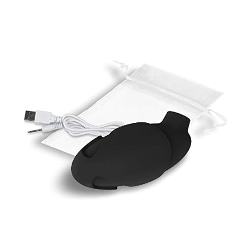 Pulse Rechargeable Clitoral Air Massager Rechargeable, Black (-Air-1)