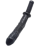 Double Headed Long Dildo with Handle for Women - Flexible Adult Sex Toy