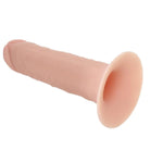 Fantasy Elite 8 Inch Hollow Strap-On With Harness And Lube - White | Erectile Dysfunction Aid | Harness Compatible Strap-On Dildo | Realistic Dildos