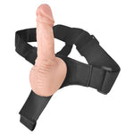 Strap On Dildo Womens Sex Toys - Double Ended Dildo Silicone Fantasy Long Dildos Hands Free Strap On Harness Big Anal Dildos Female Sex Toys Adult Toys for Women (Skin)