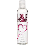 Liquid Passion Natural Water-Based Personal Lube, Ph Friendly, Fragrance-Free & Hydrating, Safe For Toys & Condoms Made In Usa, 8 Fl Oz
