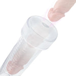 Extended Men'S Penis Pump Magic Sleeve Butt Sleeve Length 6.1 Inch Vacuum Seal Kit Anal Sleeve Replacement Seal Cap 2.5 Inch Cylindrical Large Penis Pump Sleeve For Stronger, Larger Erections