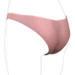 8.86" Long Hollow Dildo Male Enlarge Girth Penis Sleeve Pants,Silicone Extender Length Reusable Men Condom Pump,Adult Transgender Crossdresser Sex Toy Cloth