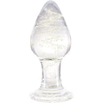 Luminous Glass Dildo,Crystal Anal Plug Anal Trainer Anal Expander Training Sex Toy