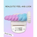 Realistic Monster Silicone Dildo - 8.6" Big Shaped Liquid Dildo With Strong Suction Cup, Huge Thick Sex Toy For Women, Anal Plug Adult Prostate Massager Adult Sex Toy For Women Men And Couples