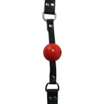 Silicone Ball Gags, Red