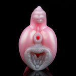 Multi Color Canine Style Male Masturbator Silicone Men Stroker, Adult Game Tool Sex Toy For Men Couple, Sex Product For Man Unique Fantasy Designing